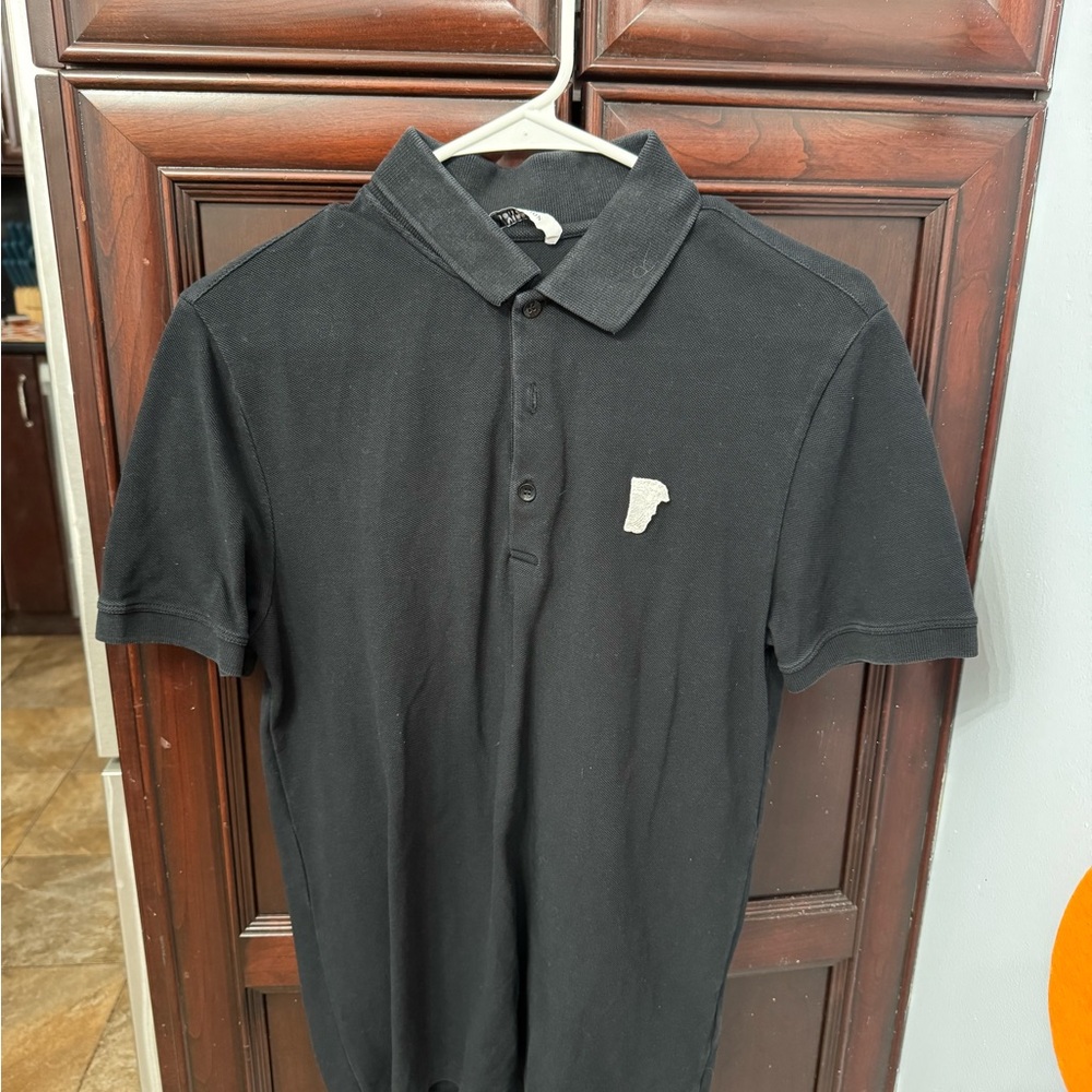 Versace Black Polo Shirt